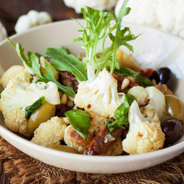 Leichter Blumenkohlsalat