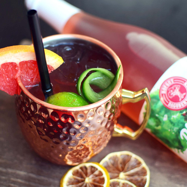 Rhabarber Mule