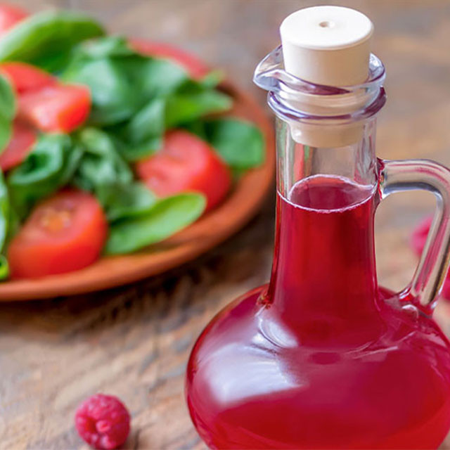 Sommerliches Himbeer-Dressing