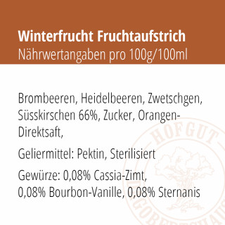 FRUCHTAUFSTRICH <br>WINTERFRUCHT 3