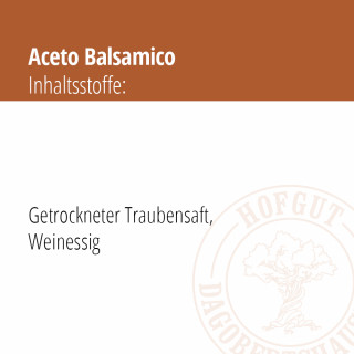ACETO BALSAMICO DI MODENA I.G.P. 3