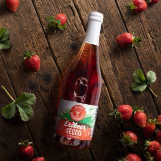 ALKOHOLFREIER ERDBEER-SECCO 0