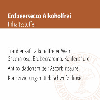 ALKOHOLFREIER ERDBEER-SECCO 3