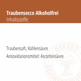 ALKOHOLFREIER TRAUBEN-SECCO 3